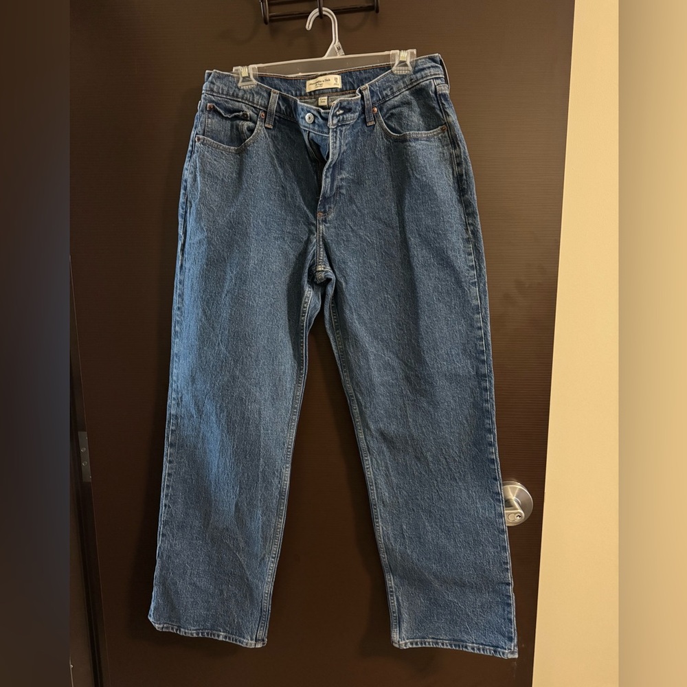 Baggy Low rise Abercrombie jeans